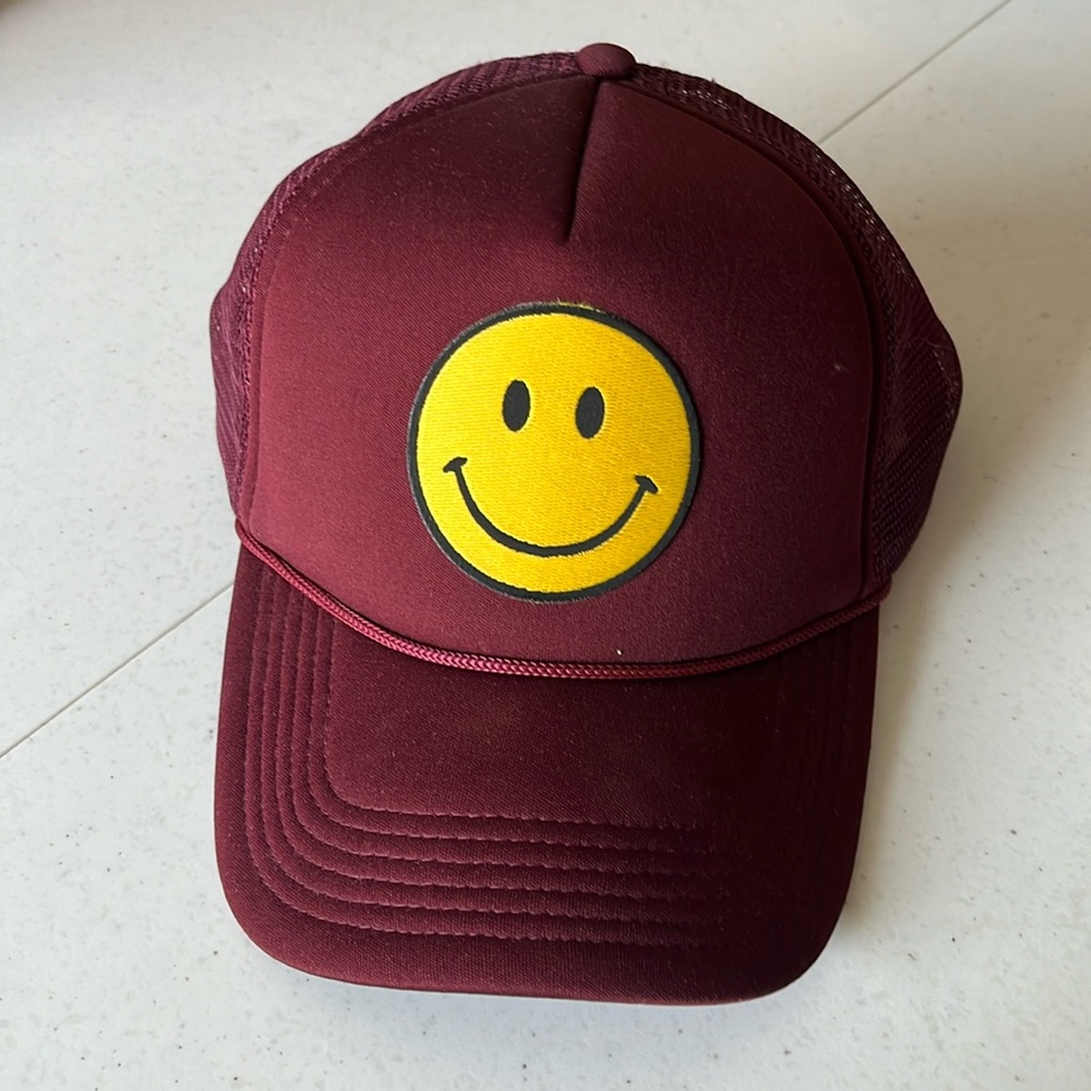 Smiley Face Trucker Hat